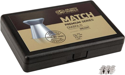 JSB Premium Match Rifle 4,51 mm ilmakiväärinluoti 0,520 g - 4,5 mm ilmakivääriluodit - 164176 - 1