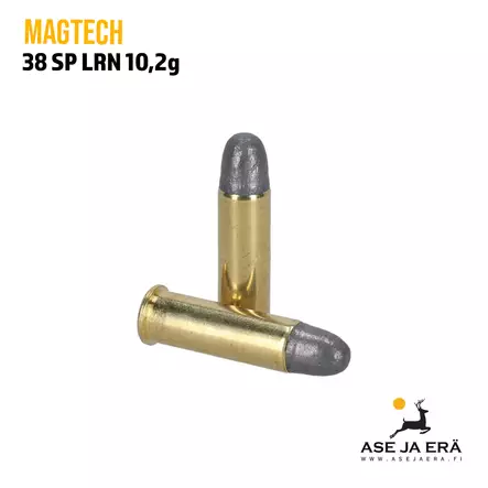 Magtech 38A 38 Special LRN 158gr 10,24g revolverinpatruuna - Revolverin patruunat - 7891798043156 - 6