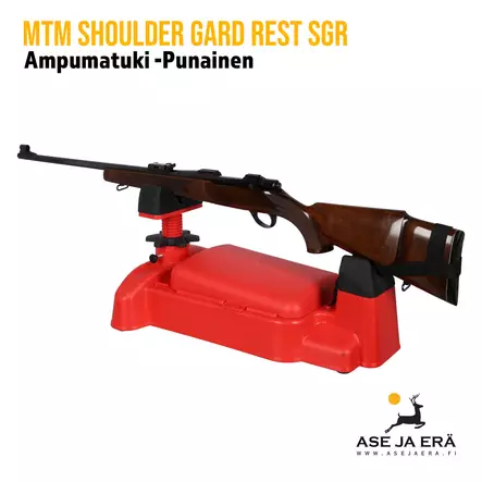 MTM SGR shoulder gard rest ampumatuki - vasemmalta takaviistosta, ase paikallaan - Muut ampumatuet - 026057361246 - 2