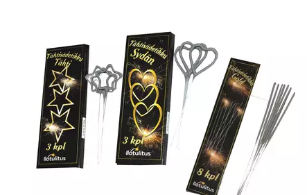 Muoto Tähtisädetikku - Tähti- ja jättisädetikut - 6430037817076 - 1