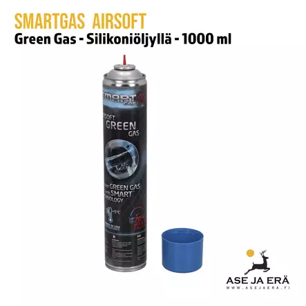SmartGas Airsoft-kaasu 1000ml - korkki irroitettuna - Kaasut, CO2 ja voiteluaineet - 5902543410016 - 2