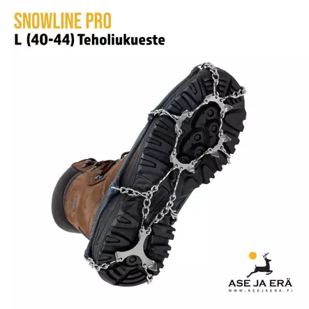 Snowline Pro teholiukueste  L (40-44) - Liukueste kiinnitettynä - Pohjalliset ja kenkätarvikkeet - 9005528390306 - 2