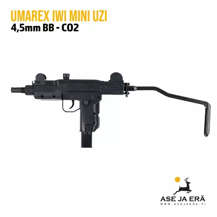 Umarex IWI Mini UZI CO2 4,5mm ilmapistooli - BB kuula ilmapistoolit - 4000844560506 - 1