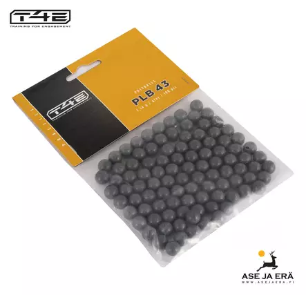 Umarex T4E Practise PLB Polyballs .43 muovikuula 100 kpl - T4E kuulat ja kaasut - 4000844767646 - 1