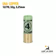 12/70 UnA-Copper 32g 3,5mm haulikonpatruuna - Lyijyttömät patruunat - 6430068624346 - 9