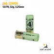 12/70 UnA-Copper 32g 3,5mm haulikonpatruuna - Lyijyttömät patruunat - 6430068624346 - 8