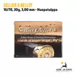 16/70 Sellier & Bellot Red&Black 30g haulikonpatruuna - 16 kaliiperin patruunat - 8590690170456 - 3