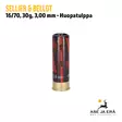 16/70 Sellier & Bellot Red&Black 30g haulikonpatruuna - 16 kaliiperin patruunat - 8590690170456 - 5