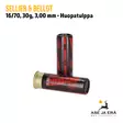 16/70 Sellier & Bellot Red&Black 30g haulikonpatruuna - 16 kaliiperin patruunat - 8590690170456 - 4