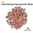 5,5mm H&N Field Target Trophy Power 0,95g 200 Kpl - Lajitelma luoteja - 5,5 mm luodit - 4047058015026 - 6