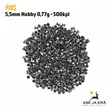 5,5mm RWS Hobby 0,77g ilmakivääri luoti - 5,5 mm luodit - 4000294136436 - 4