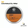 5,5mm RWS Hobby 0,77g ilmakivääri luoti - 5,5 mm luodit - 4000294136436 - 2