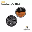 5,5mm RWS Hobby 0,77g ilmakivääri luoti - 5,5 mm luodit - 4000294136436 - 3