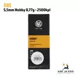 5,5mm RWS Hobby 0,77g ilmakivääri luoti - 5,5 mm luodit - 4000294136436 - 13