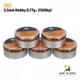 5,5mm RWS Hobby 0,77g ilmakivääri luoti - 5,5 mm luodit - 4000294136436 - 8