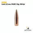 6,5mm (.264) 7,8g/120gr FMJ Norma 100kpl - 6,5mm luodit - 7393923665146 - 6