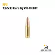 7,92X33 Kurz PPU 8,0 g FMJ Kivääripatruuna - Muut kaliiperit - 8605003812906 - 4
