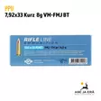 7,92X33 Kurz PPU 8,0 g FMJ Kivääripatruuna - Muut kaliiperit - 8605003812906 - 6