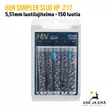 H&N Slug HP 5,51mm ilma-aseluotien testipakkaus - myyntipakkaus - 5,5 mm luodit - 4047058021546 - 4