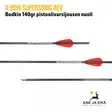 X-Bow Supersonic REV Carbon Bodkin 140gr pistoolivarsijousen nuoli - yleiskuva - Varsijousen tarvikkeet - 4064298213456 - 1