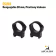 Osuma Picatinny rengasjalka 30mm runkoputkelle Keskikorkea - Rengas- ja yksiosaiset kiikarinjalat - 6430068623486 - 2