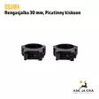 Osuma Picatinny rengasjalka 30mm runkoputkelle Keskikorkea - Rengas- ja yksiosaiset kiikarinjalat - 6430068623486 - 5