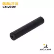 Osuma 22 LR 1/2x20 UNF Musta pienoiskiväärin äänenvaimennin - Muut äänenvaimentimet - 6430068623516 - 2