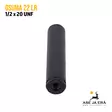 Osuma 22 LR 1/2x20 UNF Musta pienoiskiväärin äänenvaimennin - Muut äänenvaimentimet - 6430068623516 - 7
