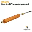 Evelox 2.0 Portable PCP-korkeapainekompressori - täyttöadapteri etuviistosta - Pumput ja kompressorit - 7340094231946 - 4