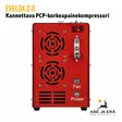 Evelox 2.0 Portable PCP-korkeapainekompressori - kompressori edestä - Pumput ja kompressorit - 7340094231946 - 7