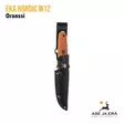 EKA Nordic W12 puukko nahkatupella - Taittoveitset - 7391537734326 - 6