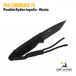 EKA CordBlade T9 musta puukko takaa - Puukot - 7391537914216 - 4