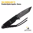 EKA CordBlade T9 musta puukko sivusta - Puukot - 7391537914216 - 1
