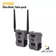 Spypoint Flex-Dark twin-pack riistakamera Pari vasemmalta sivulta - Lähettävä riistakamera - 887157000066 - 5