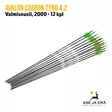 Avalon Carbon Tyro 4.2 Valmisnuoli, 2000 - 12 kpl, yleiskuva 12 nuolesta - Hiilikuitunuolet - A028396 - 1