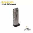 FNX-45 45 ACP 15 patruunan lipas - Pistoolien lippaat - FNA674706 - 1