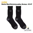 Alaska Hunter Wool villasukat 2 paria - Sukat - 6438347035166 - 18