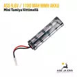 ASG 9,6V 1100 mAh,NiMH akku - Airsoft-akut ja laturit - 5707843024006 - 1