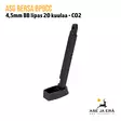ASG Bersa BP9CC lipas CO2 4,5mm takaviisto - ASG Lippaat - 5707843049986 - 5