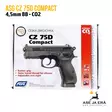 ASG CZ 75D Compact CO2 4,5mm ilmapistooli - BB kuula ilmapistoolit - 5707843035026 - 12