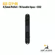 ASG CZ P-09 4,5mm lipas 16 luodille - ASG Lippaat - 5707843055116 - 4