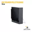 ASG tasainen pellettiloukku 14cm - Pellettiloukut - 5707843044356 - 5