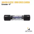 Avalon Classic 18mm Cross Carbon 4"- Myyntipakkaus - Ulontajat - 6426013018094 - 25