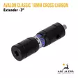 Avalon Classic 18mm Cross Carbon 3" - Myyntipakkaus - Ulontajat - 6426013018094 - 14