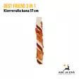 Best Friend 3 in 1 kierrerulla kana&porkkana 17cm 3kpl 160g - Koiran herkut ja puruluut - 5700551172106 - 3