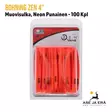 Bohning Zen 4" Neon Punainen 100 kpl - Myyntipakkaus - Muovisulat - 1163201156 - 42