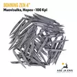 Bohning Zen 4" hopea 100 kpl - Yleiskuva sulista kasassa - Muovisulat - 1163201156 - 22