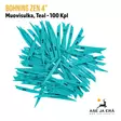 Bohning Zen 4" Teal 100 kpl - Yleiskuva sulista kasassa - Muovisulat - 1163201156 - 31