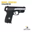 Borner Panther 801 4,5mm CO2 ilmapistooli, blowback - BB kuula ilmapistoolit - 4710372211176 - 9
