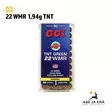 CCI TNT Green 22 WMR 1,94g - 22 WMR patruunat - 076683000606 - 1